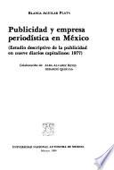 Publicidad y empresa periodística en México