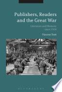 Publishers, Readers and the Great War