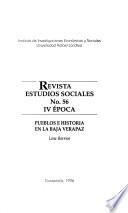Pueblos e historia en la Baja Verapaz