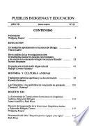 Pueblos indígenas y educación