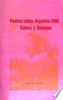 Pueblos indios, Argentina 1986