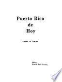 Puerto Rico de hoy, 1956-1970