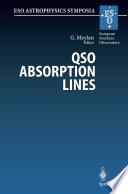 QSO Absorption Lines