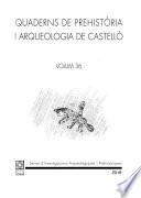 Quaderns de prehistòria i arqueologia de Castelló