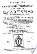 Quaresmas de las tres ferias mayores, 1