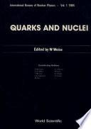 Quarks and Nuclei