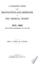 Quarterly Journal of the Chemical Society of London