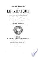Quatre lettres sur le Mexique