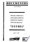 Qué es, cómo es y para qué sirve el Servicio Geológico de Bolivia GEOBOL.