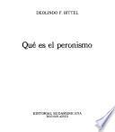 Qué es el peronismo