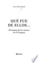 Qué fue de ellos--el enigma de los etarras en el Uruguay