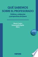Qué sabemos sobre el profesorado