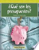 ¿Qué son los presupuestos? (What Are Budgets?)