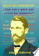 Qué son y para qué sirven los números?
