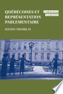 Québécoises et représentation parlementaire