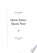 Questão judaica, questão social