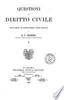 Questioni di diritto civile