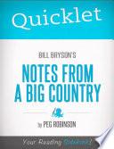 Quicklet on Bill Bryson's Notes from a Big Country