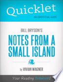 Quicklet on Bill Bryson's Notes From a Small Island (CliffNotes-like Summary)