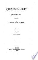 ¿Quién es el autor?