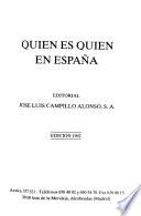 Quién es quién en España