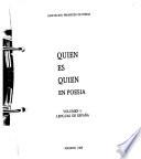 Quien es quien en poesía: Lenguas de España