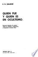 Quién fue y quién es en ocultismo