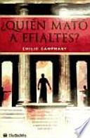 ¿Quién mató a Efialtes?