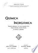 Química inorgánica