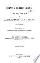 Quintus Curtius Rufus: Life and Exploits of Alexander the Great