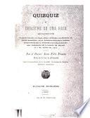 Quizquiz o desastre de una raza