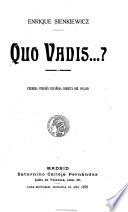 Quo vadis...?