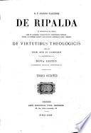 R. P. Joannis Martinez de Ripalda ... De ente supernaturali disputationes theologicæ
