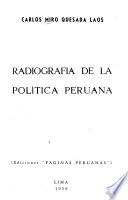 Radiografía de la política peruana