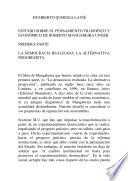 Radiografia de la quiebra del Capitalismo y Propuestas de Solución de Roberto Mangabeira Unger