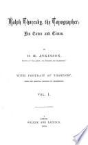 Ralph Thoresby, the Topographer