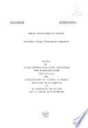 Rapport au Centre régional d'education fondamentale pour l'Amérique Latine (C.R.E.F.A.L.) sur l'amélioration des methodes de travail dans l'art de la céramique et la fabrication des briques dans la région de Tzintzuntzan