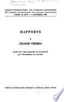 Rapports: Grands thèmes