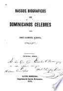 Rasgos biográficos de dominicanos célebres
