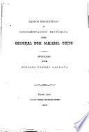 Rasgos biográficos y documentación histórica del general don Manuel Oribe
