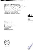 Ratificación del Acta Única Europea