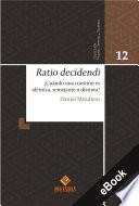 Ratio decidendi