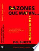 Razones que matan... y la respuesta del sujeto. Una introducción al pensamiento crítico emancipatorio