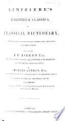 Re-edited by E. H. Barker. The third edition ... inlarged from the ... American edition by C. Anthon, etc