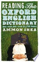Reading the Oxford English Dictionary