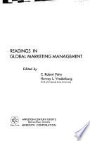 Readings in Global Marketing Management