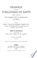 Readings on the (Divina Commedia) of Dante chiefly based on the Commentary of Benvenuto da Imola