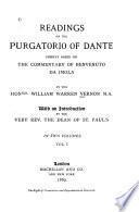 Readings on the Purgatorio of Dante