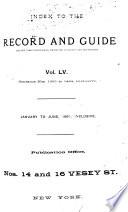 Real Estate Record and Builders' Guide