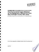 Realignment of McGuire Air Force Base (AFB), Burlington County